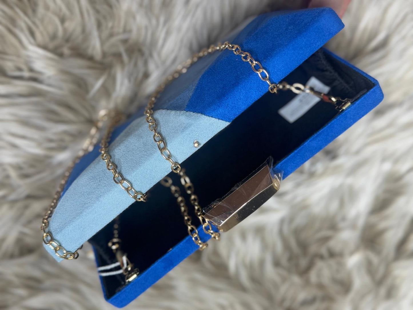 Clutch Tonos Azules